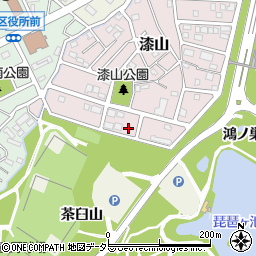 愛知県名古屋市緑区漆山1407周辺の地図