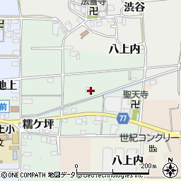 兵庫県丹波篠山市糯ケ坪80周辺の地図