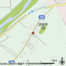 岡山県真庭市大庭32周辺の地図