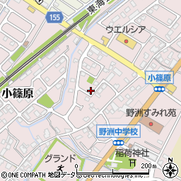 滋賀県野洲市小篠原2533周辺の地図