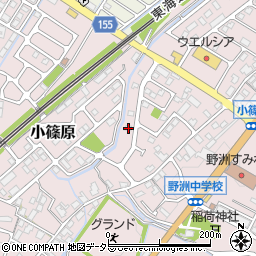 滋賀県野洲市小篠原2516周辺の地図