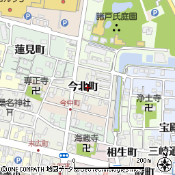 桑名長生治療院周辺の地図