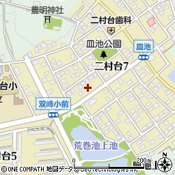 二村台ハイツ周辺の地図