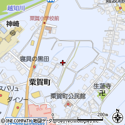 兵庫県神崎郡神河町粟賀町496周辺の地図