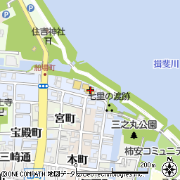 THE FUNATSUYA周辺の地図