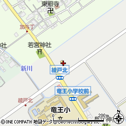 滋賀県蒲生郡竜王町綾戸805周辺の地図