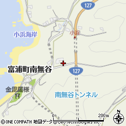 千葉県南房総市富浦町南無谷1903周辺の地図