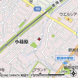 滋賀県野洲市小篠原2502周辺の地図