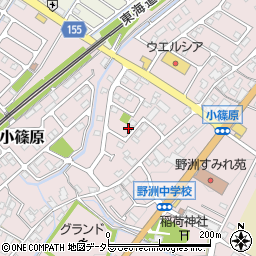 滋賀県野洲市小篠原2532周辺の地図