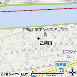 愛知県名古屋市緑区大高町己新田周辺の地図