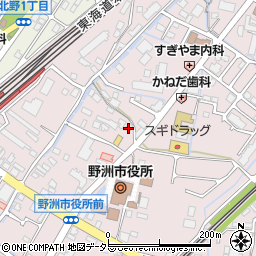 滋賀県野洲市小篠原2909周辺の地図