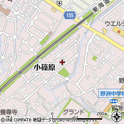 滋賀県野洲市小篠原2477周辺の地図