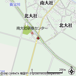 三重県員弁郡東員町南大社2202周辺の地図