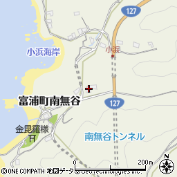 千葉県南房総市富浦町南無谷1929周辺の地図