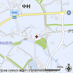 兵庫県神崎郡神河町中村701-1周辺の地図