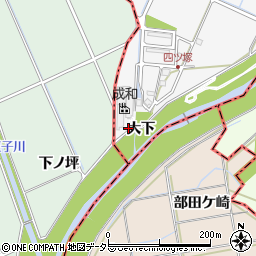 愛知県愛知郡東郷町春木大下周辺の地図
