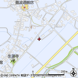 兵庫県神崎郡神河町粟賀町周辺の地図