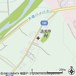 岡山県真庭市大庭28周辺の地図