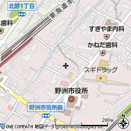 滋賀県野洲市小篠原2013周辺の地図