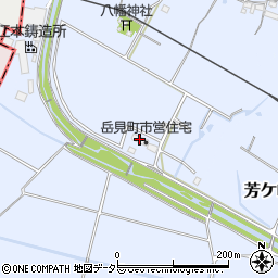 岳見町市営住宅周辺の地図