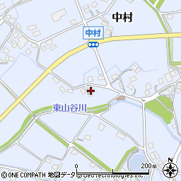 兵庫県神崎郡神河町中村834周辺の地図