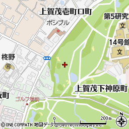 京都府京都市北区上賀茂備後田町周辺の地図