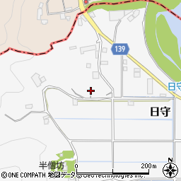 静岡県田方郡函南町日守57周辺の地図