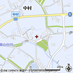 兵庫県神崎郡神河町中村700-2周辺の地図
