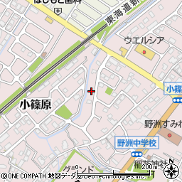 滋賀県野洲市小篠原2519周辺の地図