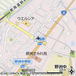 滋賀県野洲市小篠原388周辺の地図
