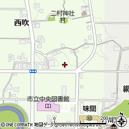 兵庫県丹波篠山市西吹136周辺の地図