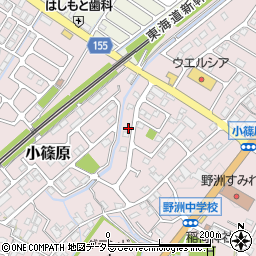 滋賀県野洲市小篠原2520周辺の地図