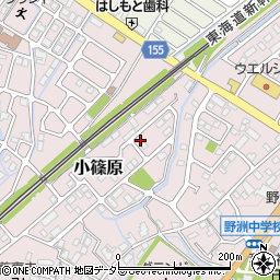 滋賀県野洲市小篠原2487周辺の地図