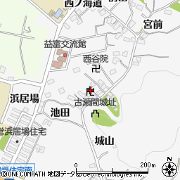 愛知県豊田市志賀町大手551周辺の地図