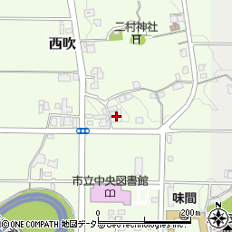 兵庫県丹波篠山市西吹138周辺の地図