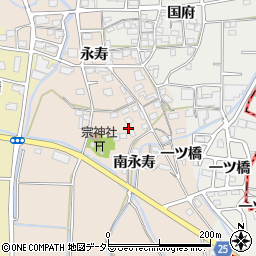 京都府南丹市八木町屋賀南永寿周辺の地図
