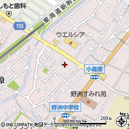 滋賀県野洲市小篠原2544周辺の地図