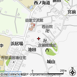 愛知県豊田市志賀町大手周辺の地図