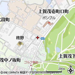 京都府京都市北区上賀茂東上之段町39周辺の地図