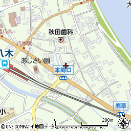 京都府南丹市八木町八木西町裏周辺の地図