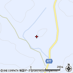 愛知県豊田市東大林町松下周辺の地図