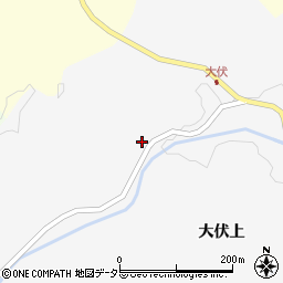 愛知県豊田市大沼町大伏中周辺の地図