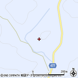 愛知県豊田市東大林町（松下）周辺の地図