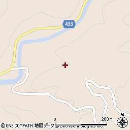 愛知県北設楽郡設楽町清崎赤戸周辺の地図