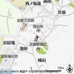 愛知県豊田市志賀町大手551-9周辺の地図