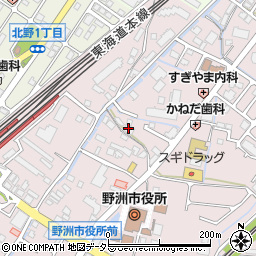 滋賀県野洲市小篠原2000周辺の地図