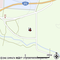 兵庫県丹波篠山市辻周辺の地図
