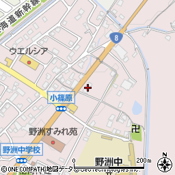 滋賀県野洲市小篠原376周辺の地図