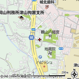 グループホーム津山周辺の地図