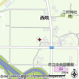 兵庫県丹波篠山市西吹226周辺の地図